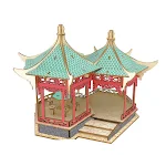 Build a 3D House Puzzle. This three-dimensional model house offers engaging construction fun, perfect for creativity and — photo 2