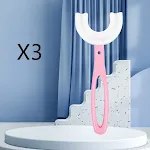 Long pink 3PCS