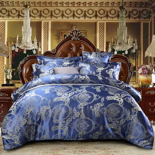 Title 3, Luxurious Jacquard duvet cover set for ultimate...