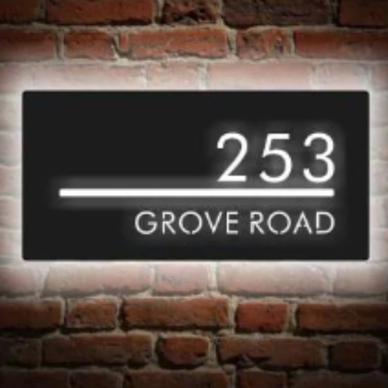 Backlit Letterhead LED Signboard Acrylic Billboard bright and attractive, perfect for advertising businesses, providing — photo 1