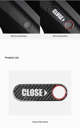Title 6, Electric Trunk Button with Post-It Note Interio...