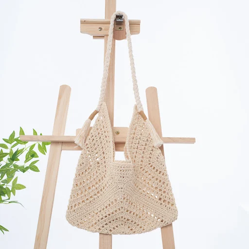 Title 3, Bolsa feminina de mão com tecido de um ombro Ch...