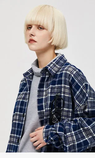 Title 4, Mens Heavy High Street Brushed Plaid Shirt, a ...
