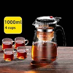 High Temperature Resistant Elegant Household One-click Filtering Tea Cup Enjoy perfectly brewed tea quickly and easily w — photo 8