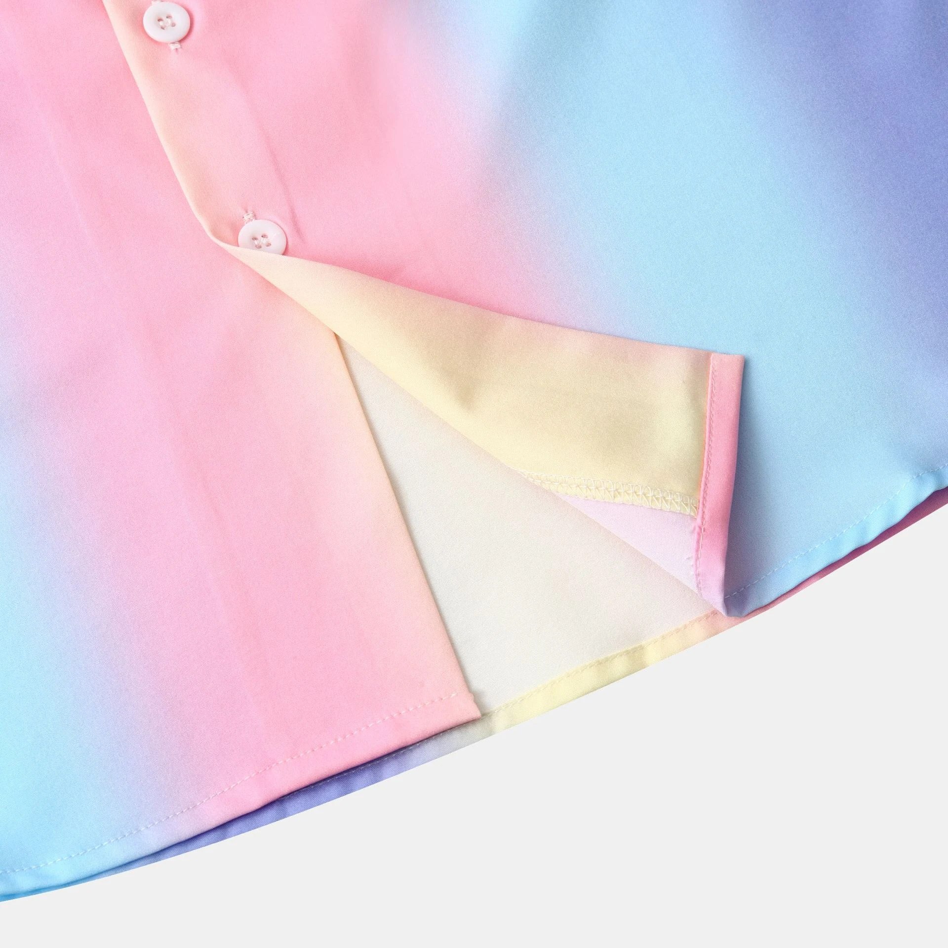 Men's Shirt Beach Casual Gradient Strips Embrace Effortless Style and Comfort Enjoy a Relaxed Vibe with this Breathable — photo 8