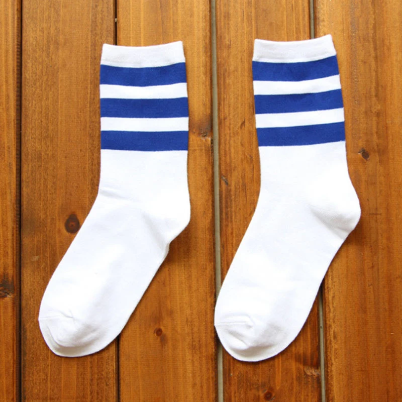 Title 3, Cotton three bar striped socks