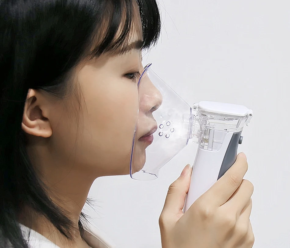 Title 4, Newest Handheld Medical Nebulizer Efficient & S...