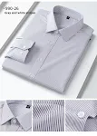 Camisa Cardigã Manga Longa Masculina Casual de Negócios, Combinação Perfeita para Todas as Ocasiões, Conforto e Estilo Garantidos — foto 3