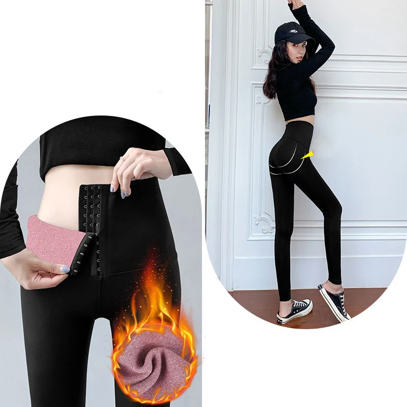 Title 13, Womens Outer Wear Plus Velvet Thick Leggings. ...