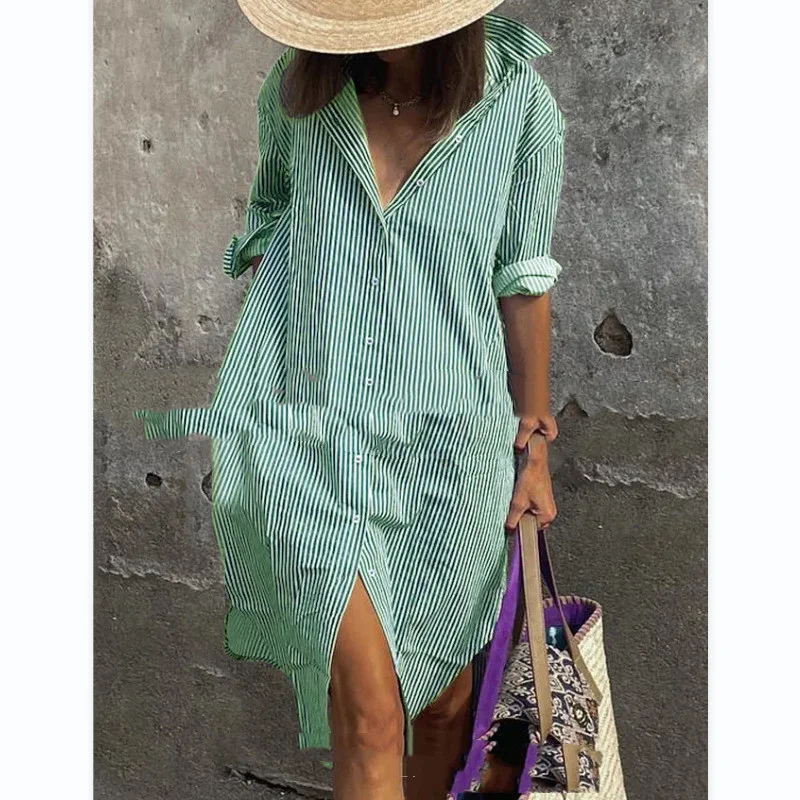 Title 3, Womens SpringSummer Wide Hem Printed Dress