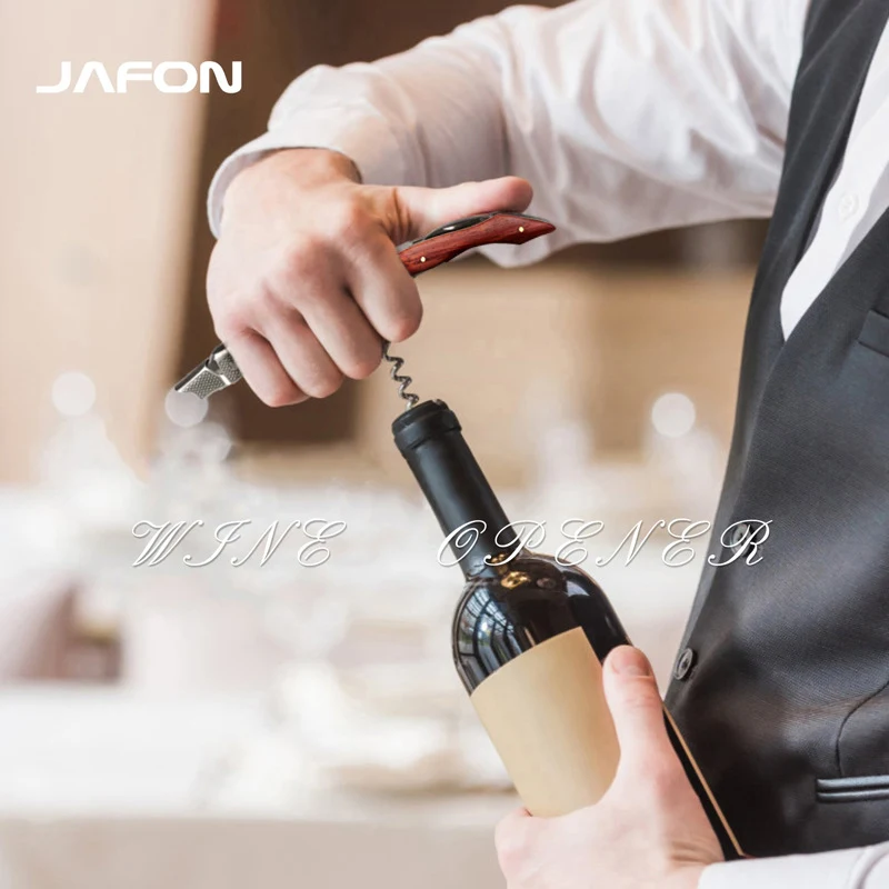Multifunctional Wine Corkscrew with Bottle Opener and Foil Cutter. The ultimate tool for wine lovers. Easy to use, durab — photo 6
