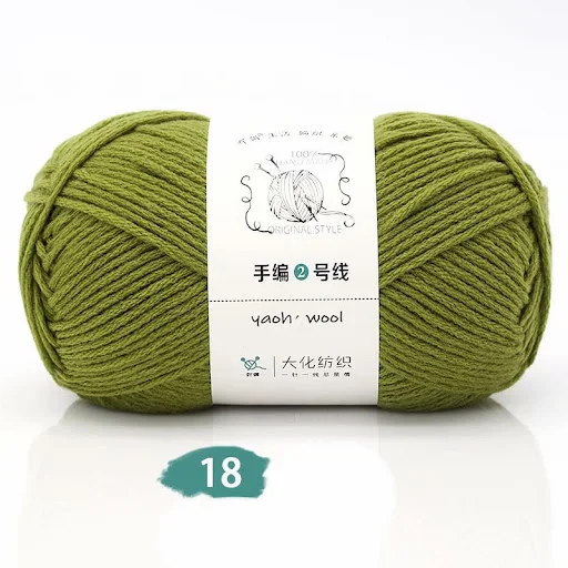Title 30, Medium Thick Hand-knitted Wool Yarn Scarf Hat C...