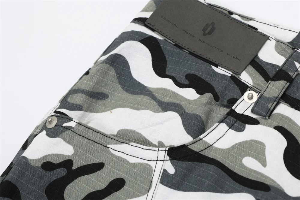 Title 7, Camouflage Workwear Paratrooper Pants Male Dura...