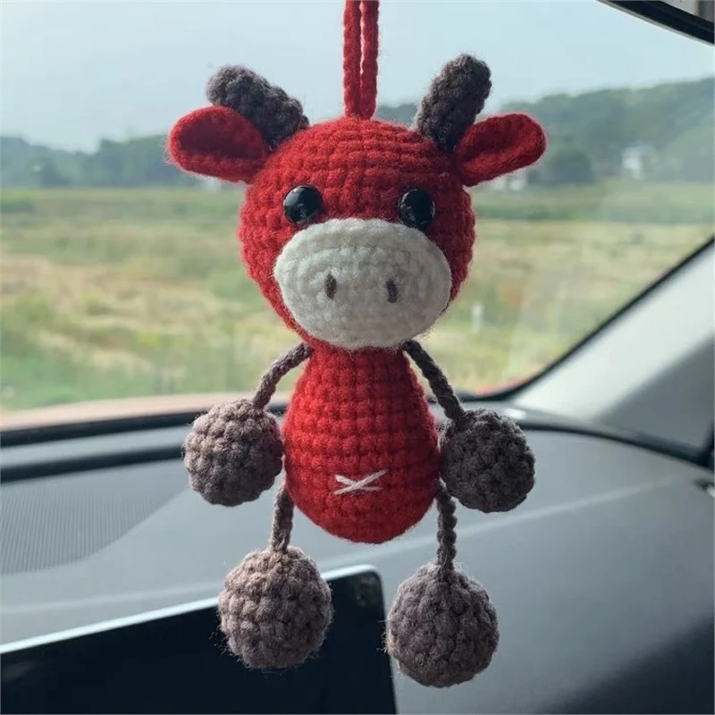Handmade crocheted cute little animal doll ornaments perfect for decorations, gifts, or to add charm and personality to — photo 11