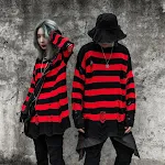 Black and red