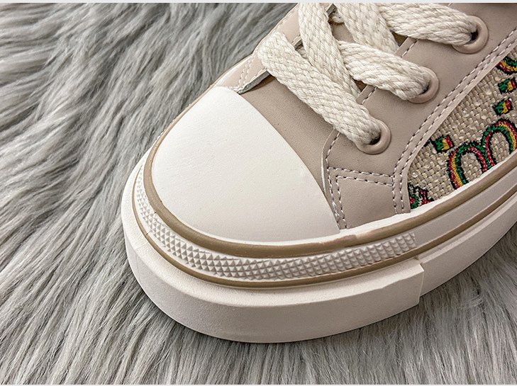 Title 3, Womens Casual One Foot Thick Soled Canvas Shoe...
