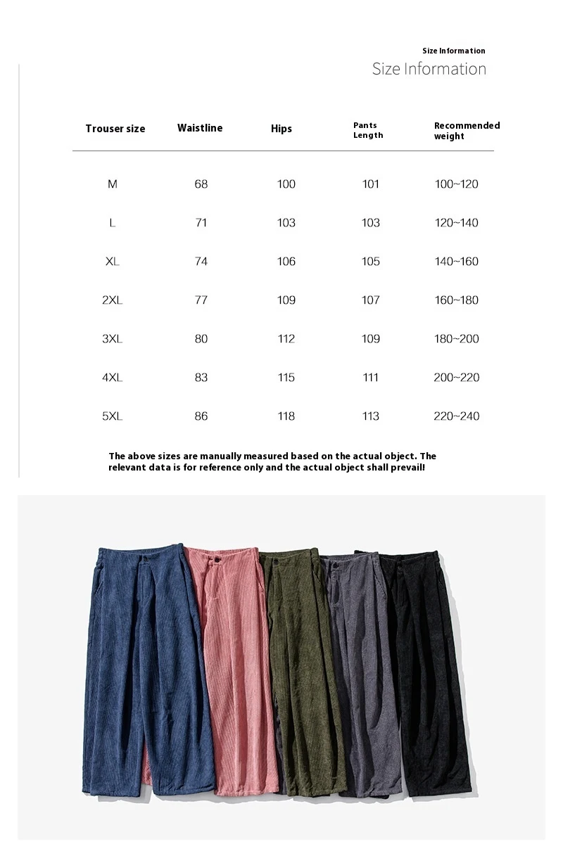 Title 1, Retro Nieuwe Chinese Mode Wijde Broek Casual Re...