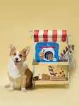 Ear Planet Pet Cão Brinquedo Educacional Pelúcia com Voz Criativa Caixa de Biscoitos Alívio Mordida Molar Diversão e Aprendizado — foto 6
