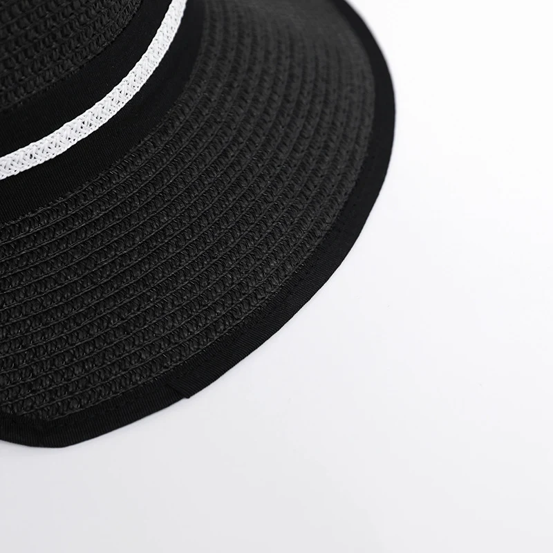 Title 12, Cappello da spiaggia a mezza tesa color pesca C...