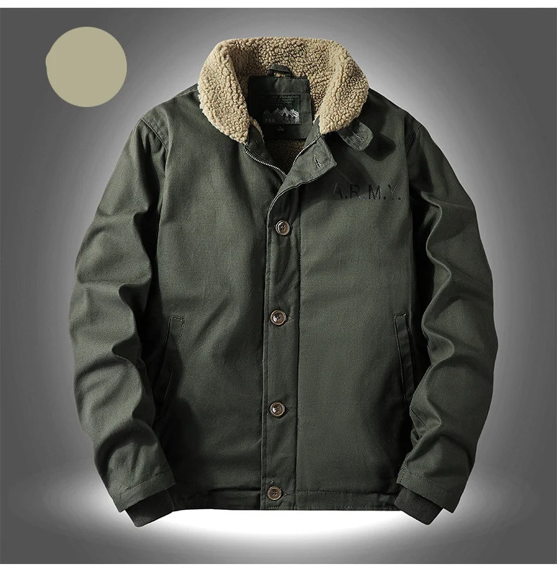 Cotton Work Coat Loose Lapel for ultimate comfort and mobility. Durable workwear designed for various professions, offer — photo 4