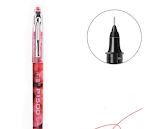 Caneta esferográfica gel Baixue P1500 de secagem rápida, ponta agulha 0.5mm, tinta colorida para assinaturas e escrita precisa. — foto 6