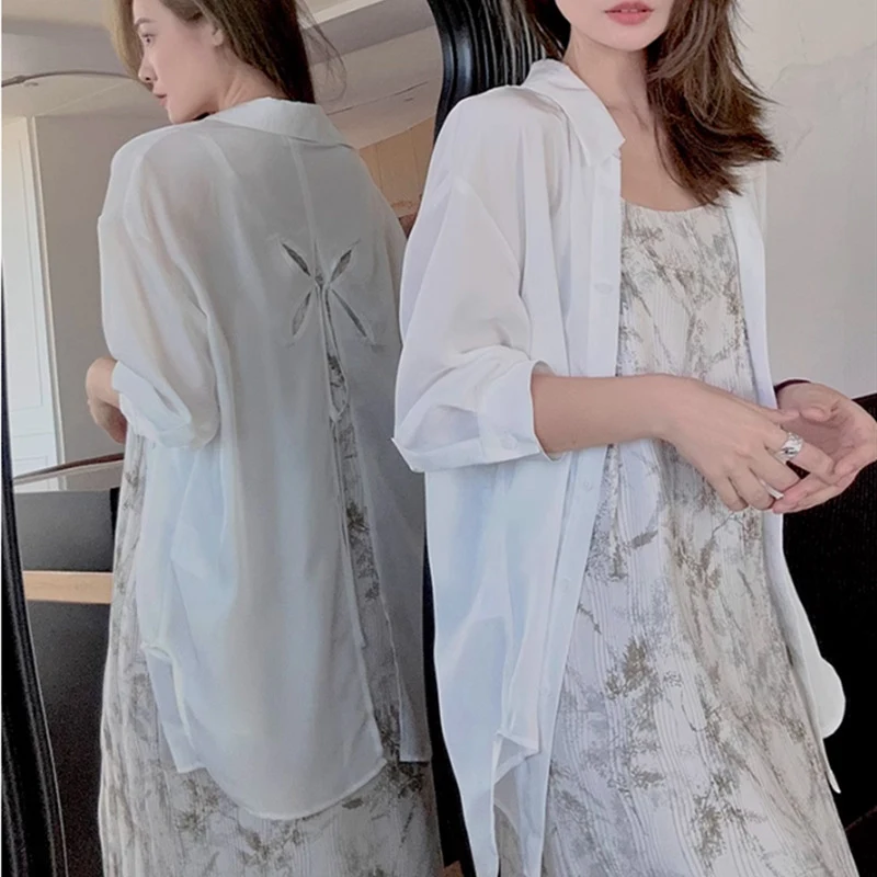 Title 2, French Romantic Openwork Blouse for Women. Expe...