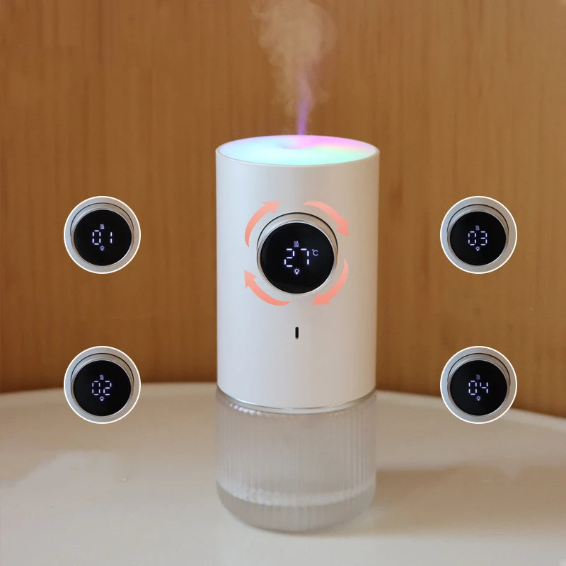Colorful Atmosphere Lamp Micron Atomizer Humidifier, Create a Relaxing and Fresh Environment with Fine Mist and Vibrant — photo 4