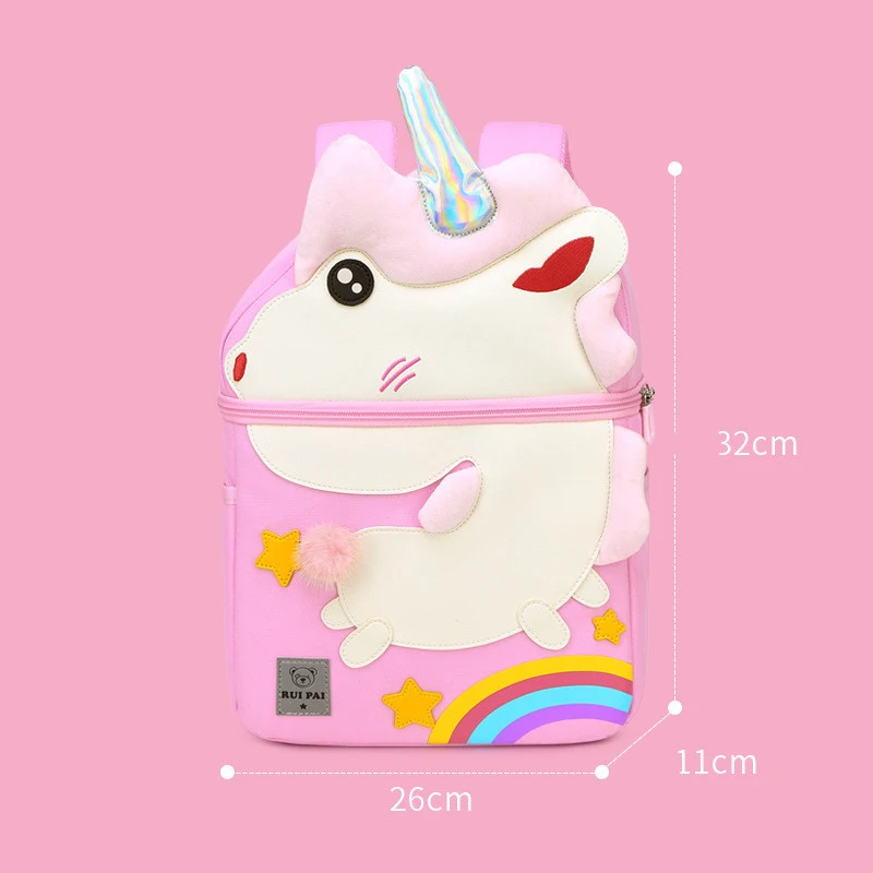 Title 4, Mochila escolar infantil coreana fofa de desenh...