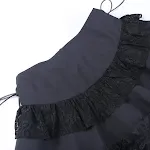 Dames Casual Rits en Kant Stiksel Rok. Een stijlvolle rok met rits en kanten details, ideaal voor een casual en modieuze look. — foto 21