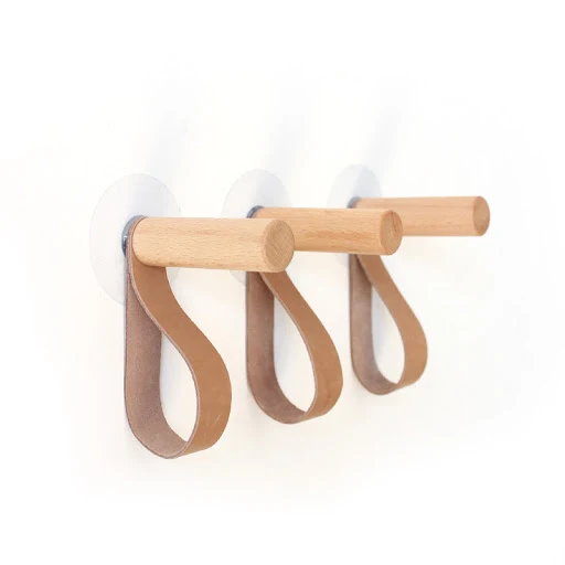 Title 2, Solid Wood Coat Hook Wall Decoration Scarf Brac...