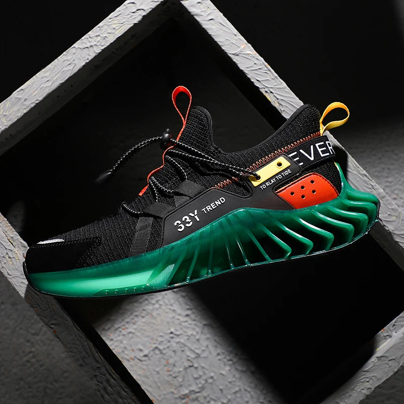 Men's Fly Woven Mesh Sports And Leisure Shoes Breathable and Lightweight for Running, Walking and Casual Wear Offering S — photo 2