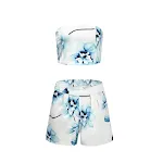 White And Blue