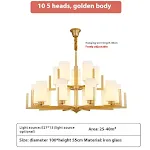 Gold 15 heads