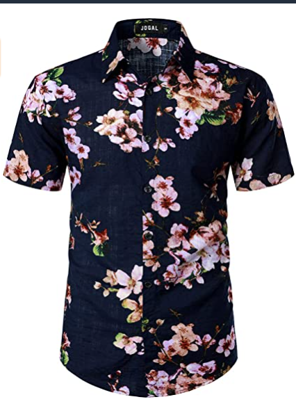 Title 3, Mens fast fashion beach personality printed sh...