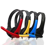 Computer Headset with Wire Control provides clear audio for online meetings, gaming, and general use. Enjoy comfortable — photo 6
