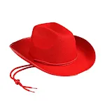 Red Cowboy Hat