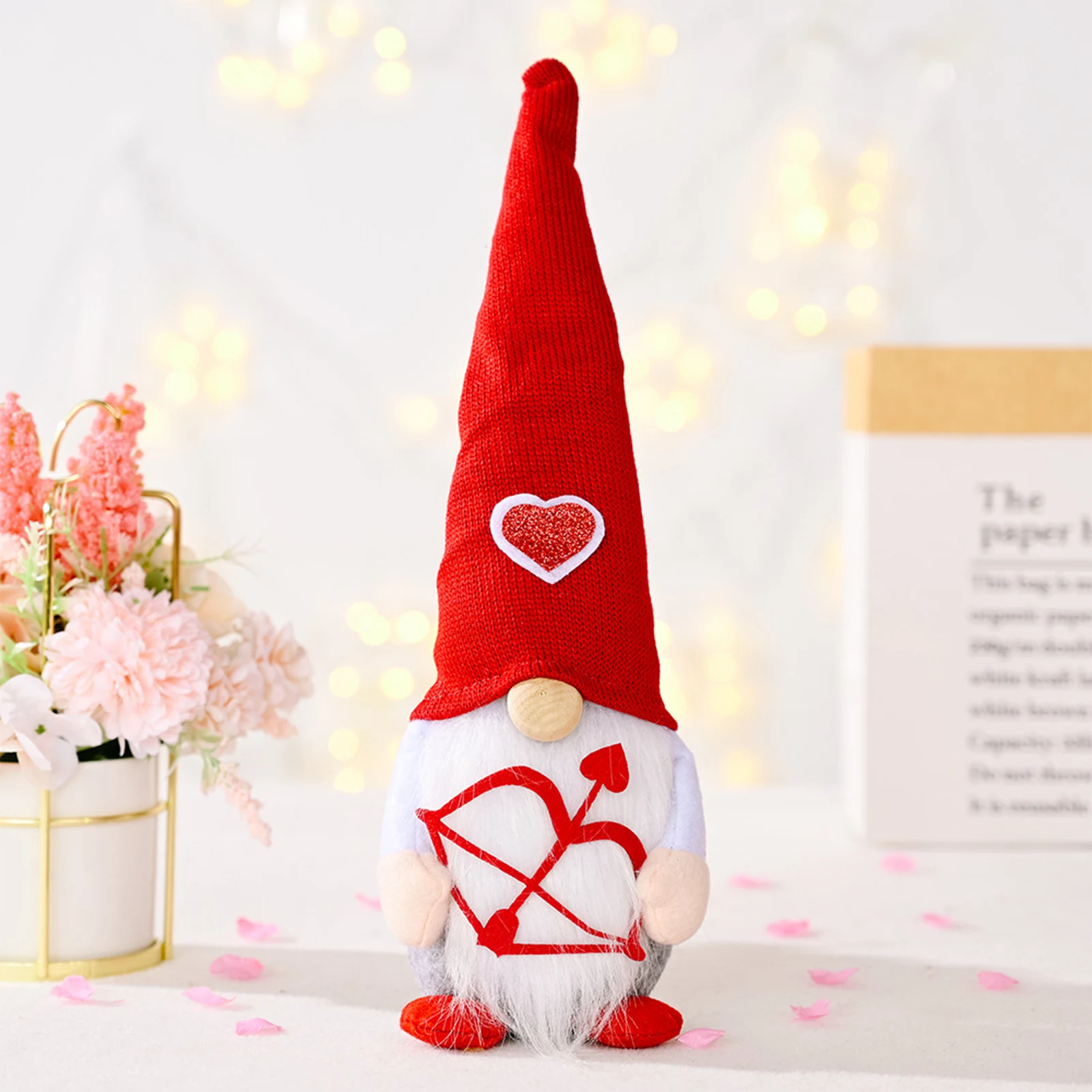 Handmade plush doll toy, a Christmas and Valentine's Day love decoration, the perfect holiday gift idea for Mother's Day — photo 6