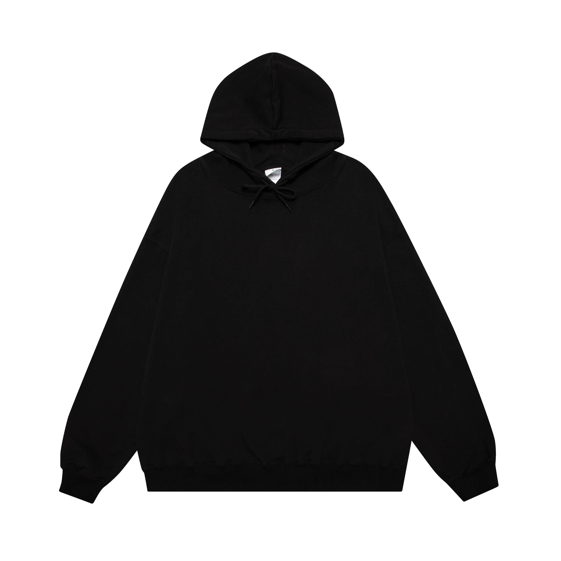 Moletom com capuz básico de outono para homens, cor sólida e solto. Conforto e estilo para o dia a dia, ideal para looks casuais em temperaturas amenas. — foto 2