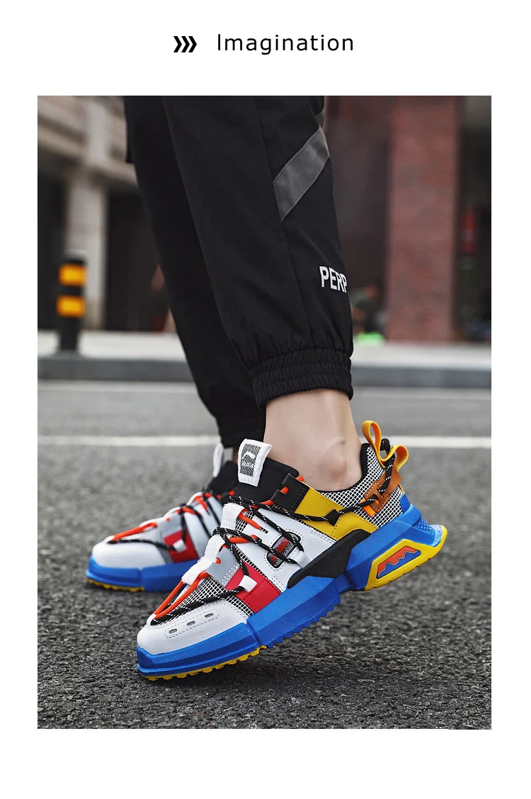 Title 19, Męskie buty sportowe w modnym stylu z siateczką...