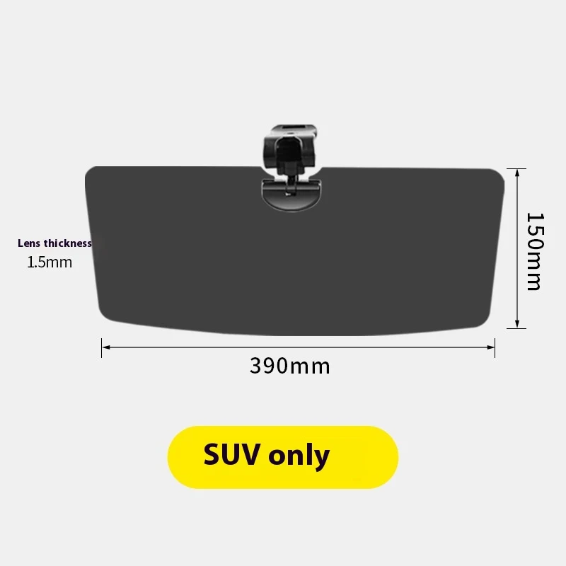 Car Sun Shade Vehicle Glare Proof Mirror SUV Goggles Protects from Sun and Glare Clear Visibility Safe Driving Reduces E — photo 2