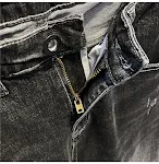 Korean Style Pocket Print Jeans Men's Casual All-match Pencil Pants Long Comfortable and Versatile for Everyday Wear and — photo 3