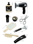 Conjunto de brinquedos de barbeiro infantil com ferramentas. Incentive a criatividade e o faz de conta com este kit completo para crianças. — foto 3