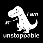 Leuke cartoon dinosaurus auto sticker, versier je auto met een speelse uitstraling en maak hem kindvriendelijk. Eenvoudig aan te brengen en duurzaam. — foto 1