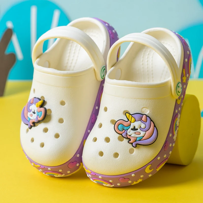 Title 5, Cute Cartoon Soft-Soled Slippers for Boys and G...