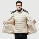 Jaqueta de esqui 3 em 1 impermeável para inverno ao ar livre, cor pura e fashion, ideal para proteção contra frio e neve, perfeita para esquiar. — foto 9