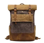 Vintage Backpack for Travel and Everyday Use Spacious Durable Classic Design Perfect for Exploring and Carrying Your Ess — photo 10