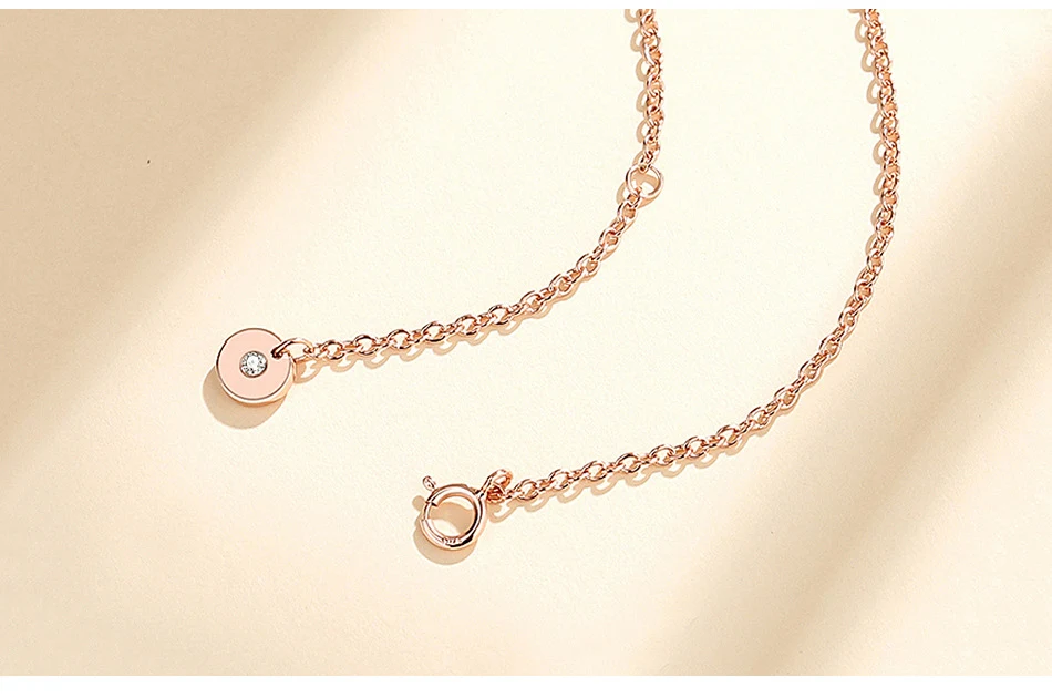 Title 5, Colar feminino de prata 925 com pingente de fit...