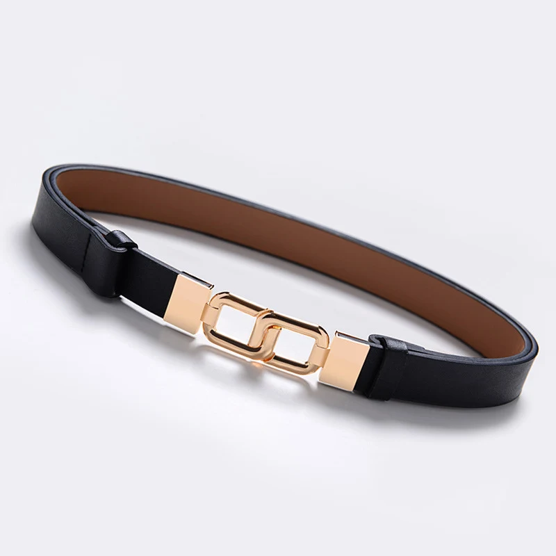 Title 3, Womens Dress Sweater All-match PU Leather Belt...