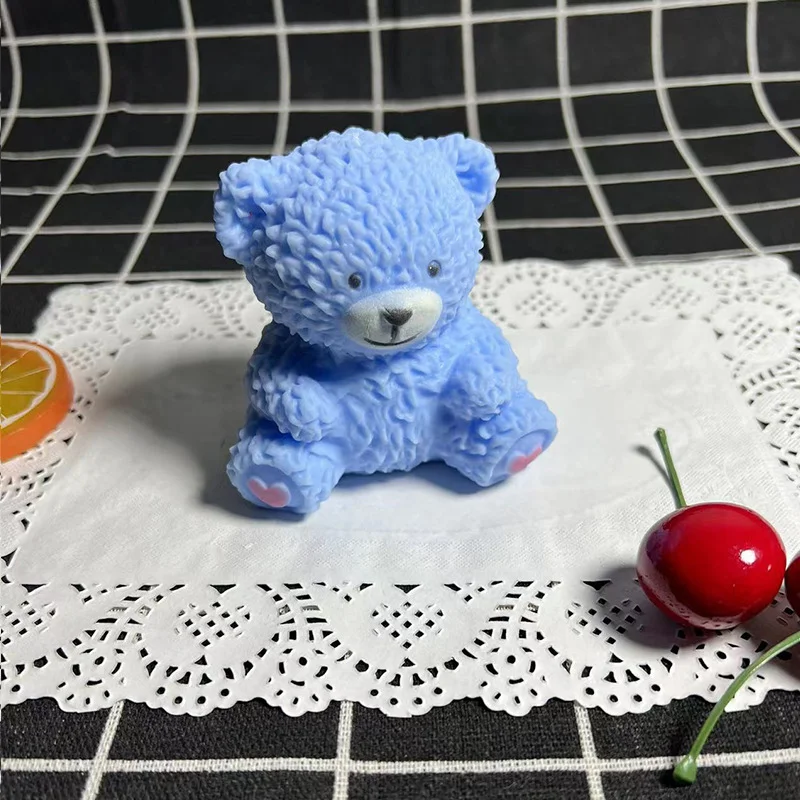 Novo Urso de Pelúcia Descompressivo para Amassar com Música Alívio do estresse e diversão relaxante. Perfeito para todas as idades. Experimente a calma. — foto 1