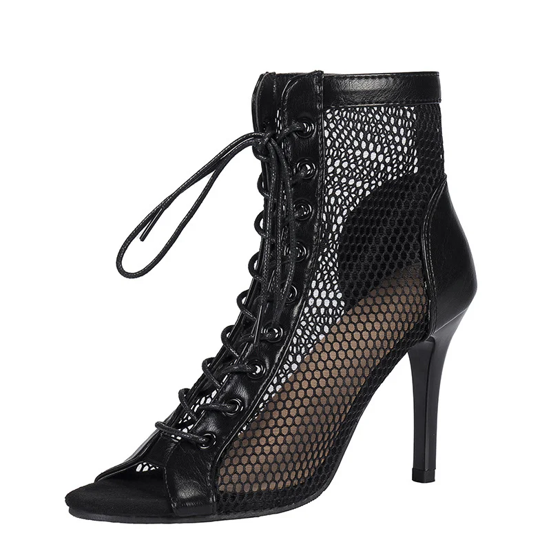 Stiletto Heel Lace-up Peep Toe Sandals Elevate your style with these sophisticated and elegant sandals. Perfect for a ni — photo 4